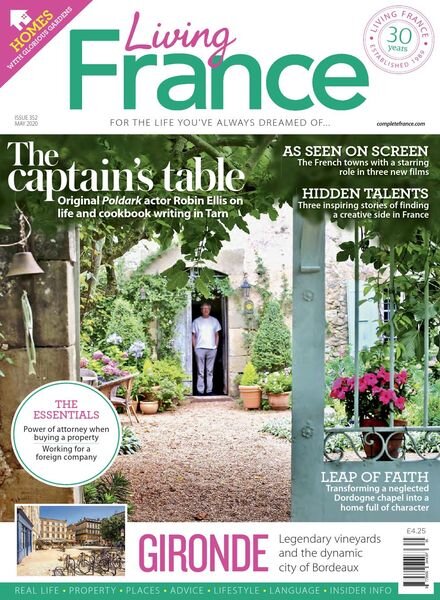 Living France – Issue 352 – May 2020 Cover