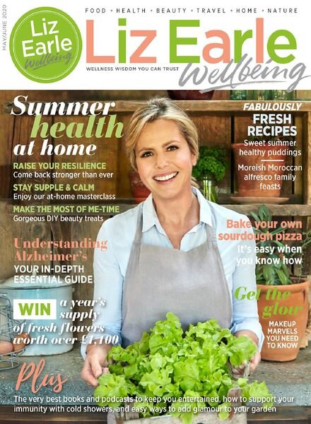 Liz Earle Wellbeing – May 2020 Cover