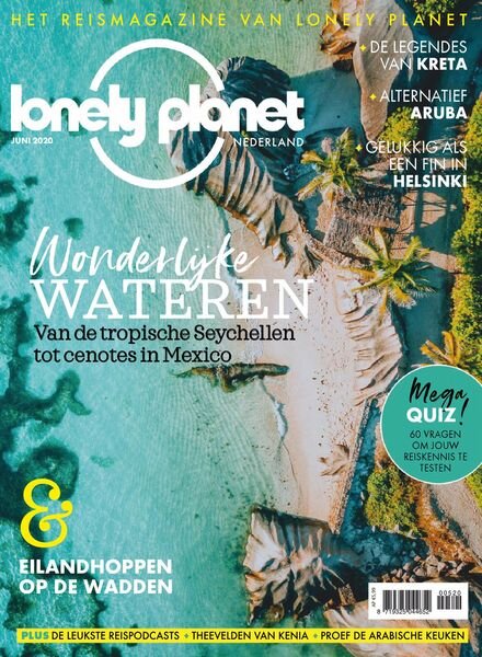 Lonely Planet Traveller Netherlands – juni 2020 Cover