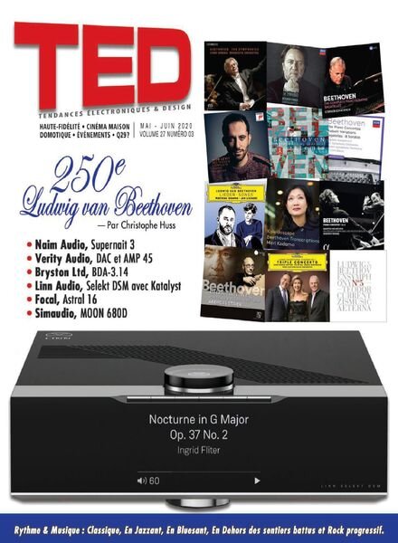 Magazine TED par QA&V – mai 2020 Cover
