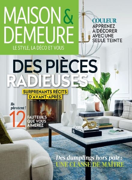 Maison & Demeure – avril 2020 Cover