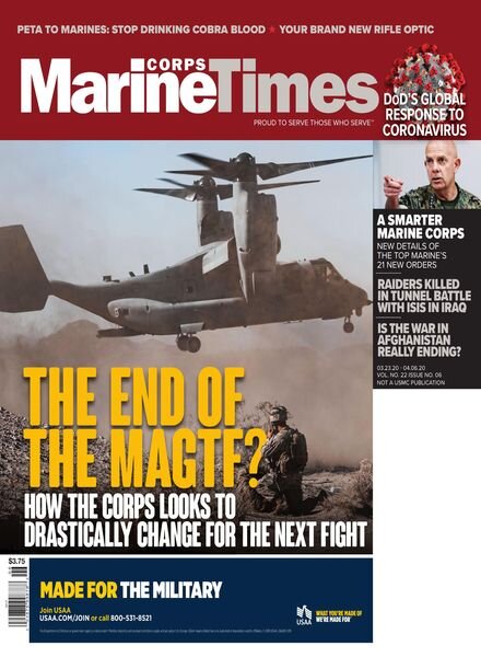 Marine Corps Times – March 23, 2020 Cover