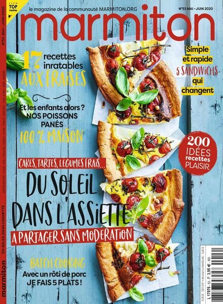 Marmiton – mai 2020 Cover