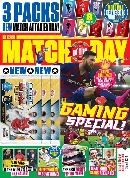 Match of the Day – 21 April 2020 Cover