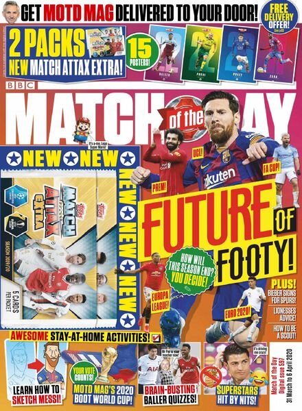 Match of the Day – 31 March 2020 Cover