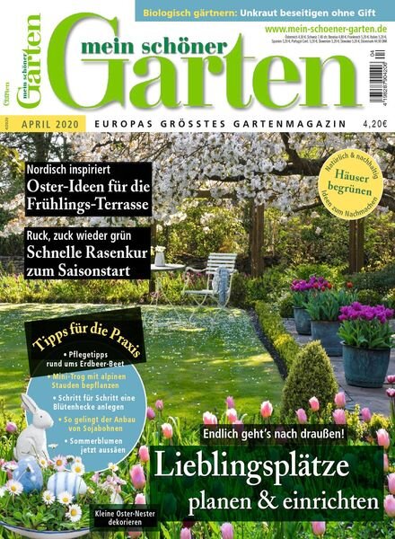 Mein schOner Garten – April 2020 Cover