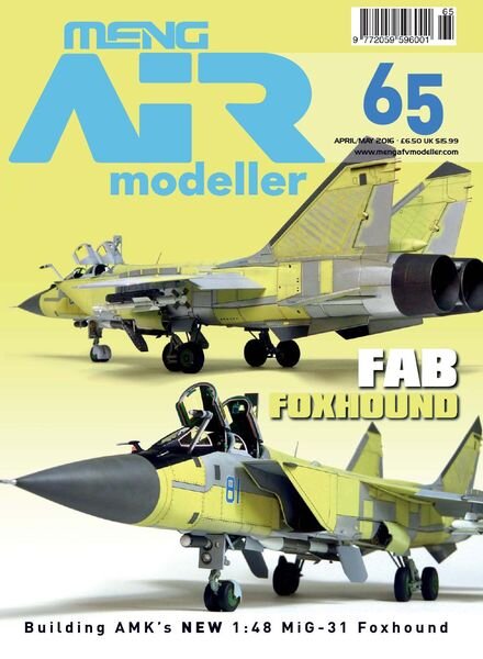 Meng AIR Modeller – April-May 2016 Cover