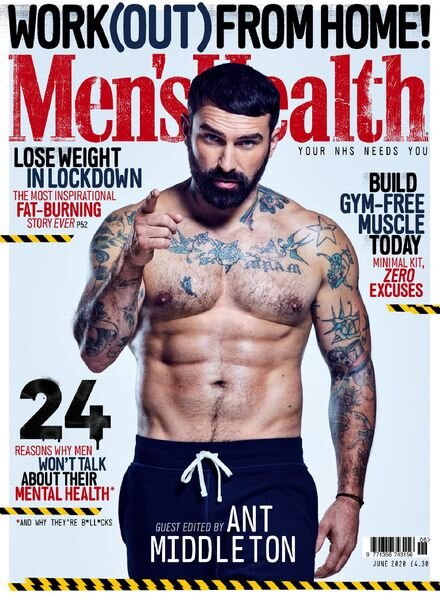 Men’s Health UK – June 2020 Cover