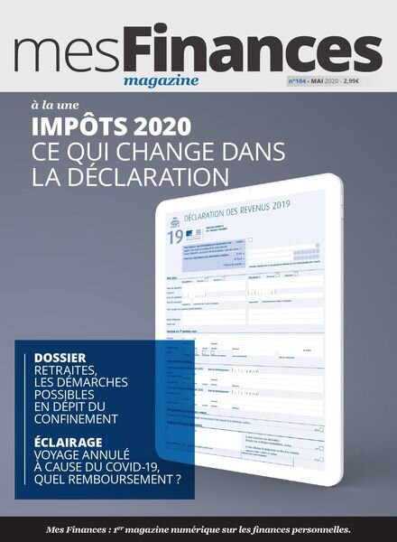 mes Finances – 06 mai 2020 Cover