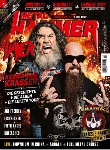 Metal Hammer Germany – November 2018 Cover