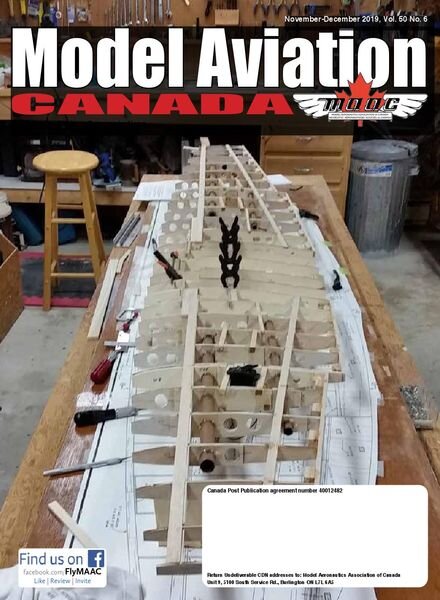 Model Aviation Canada – November-December 2019 Cover