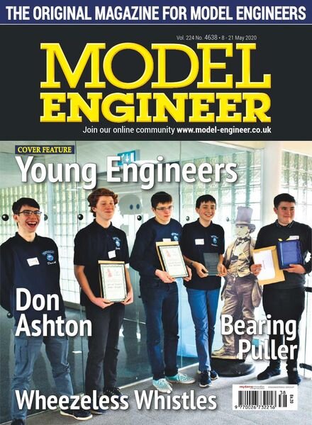 Model Engineer – Issue 4638 – 8 May 2020 Cover