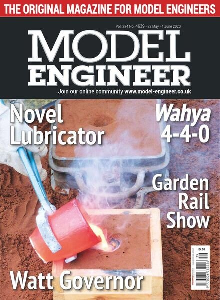Model Engineer – Issue 4639 – 22 May 2020 Cover
