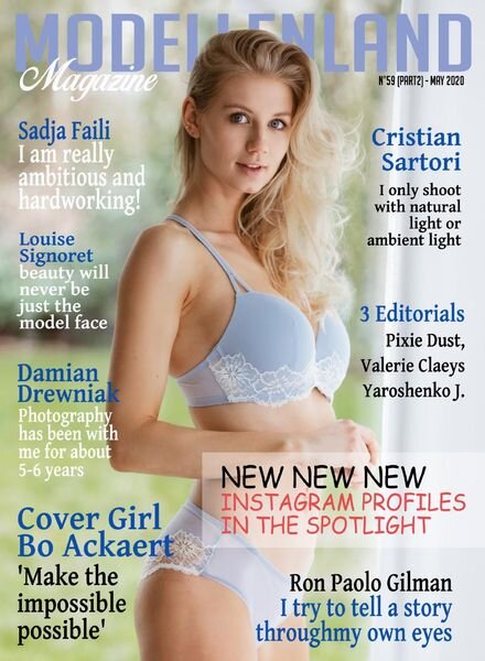 Modellenland Magazine – May 2020 Part 2 Cover