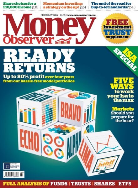 Money Observer – February 2016 Cover