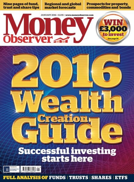 Money Observer – January 2016 Cover