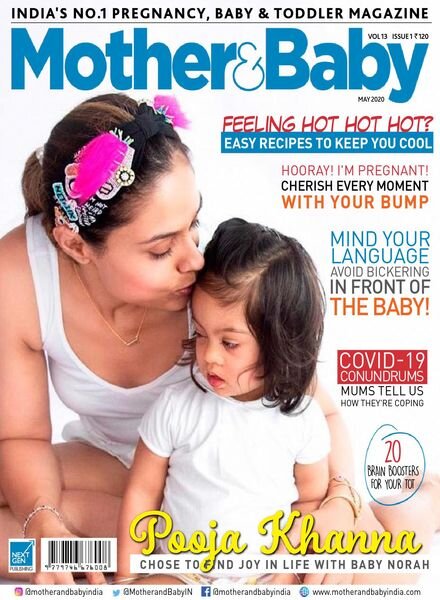 Mother & Baby India – May 2020 Cover