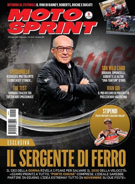 Moto Sprint – 21 Aprile 2020 Cover