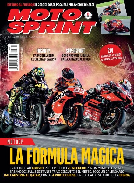 Moto Sprint – 5 Maggio 2020 Cover