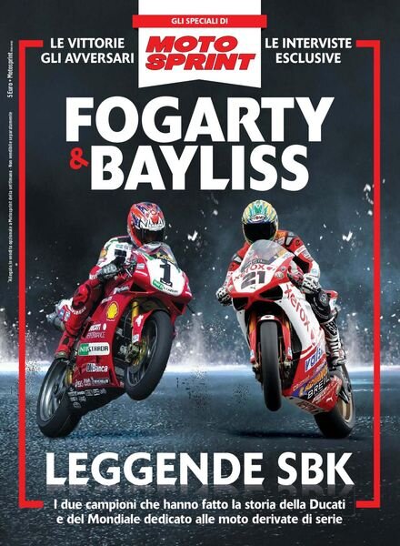 Moto Sprint Speciale – Leggende della SBK – 28 Aprile 2020 Cover