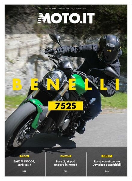 Moto.it Magazine – 12 Maggio 2020 Cover