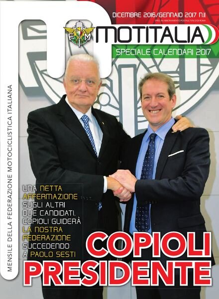 Moto.italia – Dicembre 2016 – Gennaio 2017 Cover