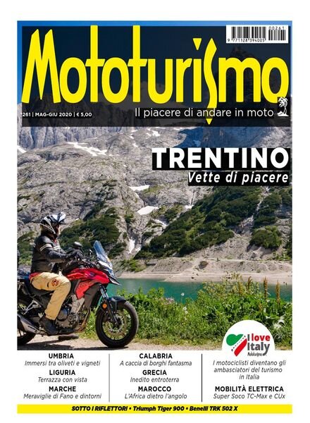 Mototurismo – Maggio-Giugno 2020 Cover