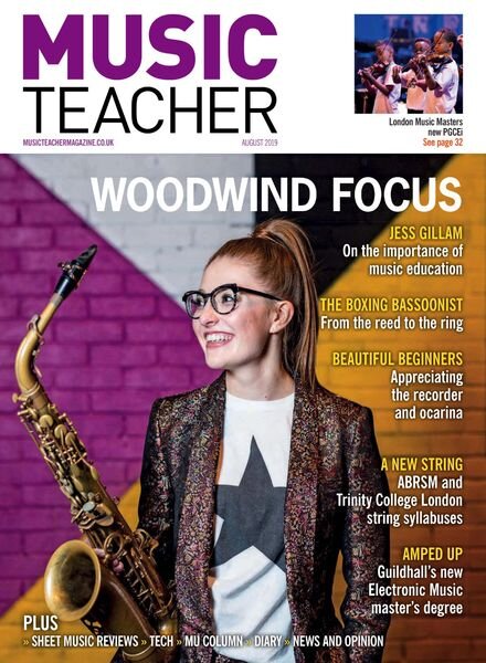 Music Teacher – August 2019 Cover