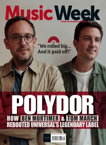 Music Week – 02.09.2019 Cover
