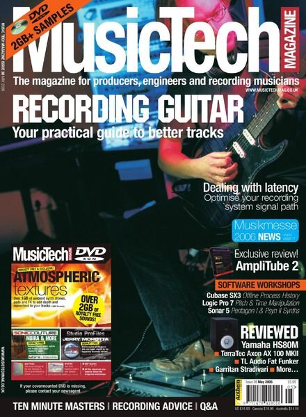 MusicTech – May 2006 Cover
