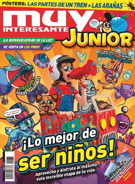 Muy Interesante Junior Mexico – abril 2020 Cover