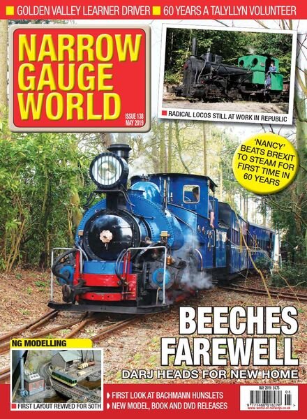 Narrow Gauge World – Issue 138 – May 2019 Cover