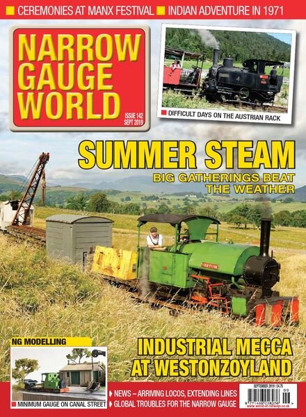 Narrow Gauge World – Issue 142 – September 2019 Cover