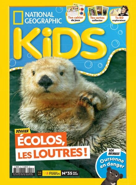 National Geographic Kids France – Mai 2020 Cover