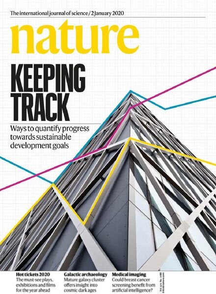 Nature – 2 January 2020 Cover