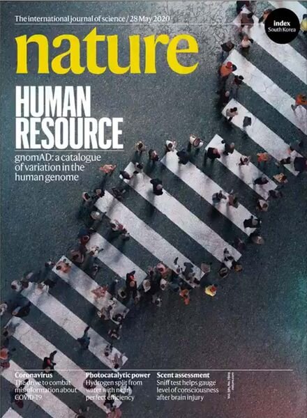 Nature – 28 May 2020 Cover