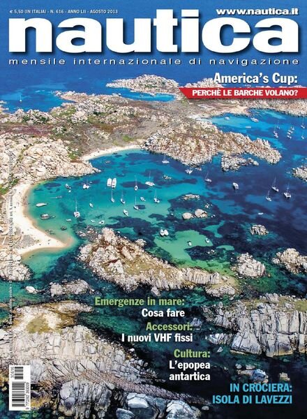 Nautica – Agosto 2013 Cover
