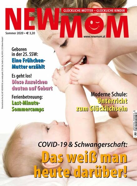 New Mom – Sommer 2020 Cover