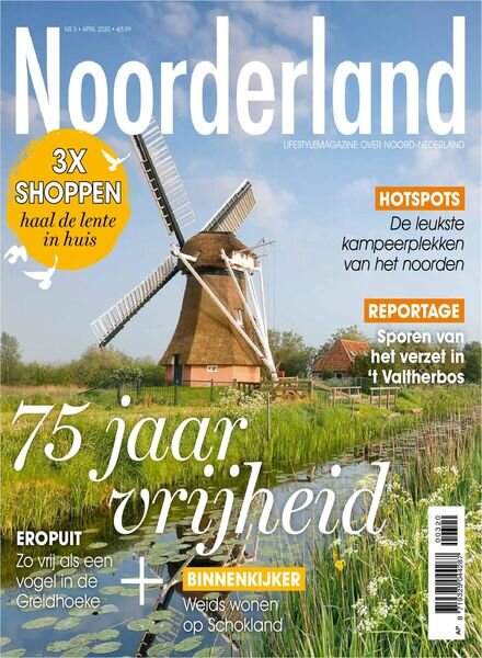 Noorderland – april 2020 Cover