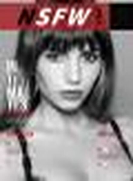 NSFW Magazine – December 2018 Issue 2 Black Edition Cover