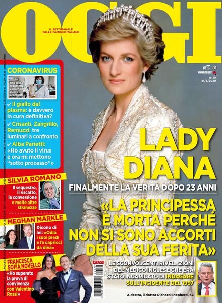 Oggi – 21 maggio 2020 Cover