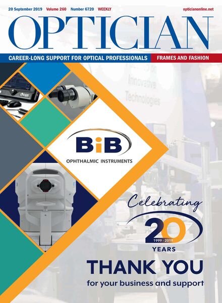 Optician – 20 September 2019 Cover