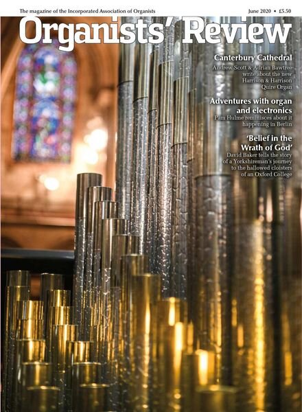Organists’ Review – June 2020 Cover