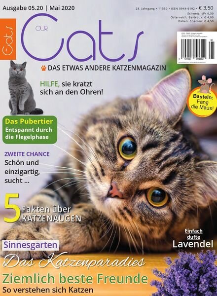 Our Cats – Mai 2020 Cover