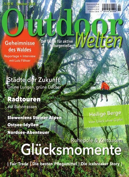OutdoorWelten – Sommer 2018 Cover