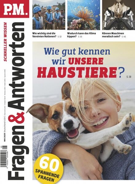 P.M Fragen & Antworten – Mai 2020 Cover