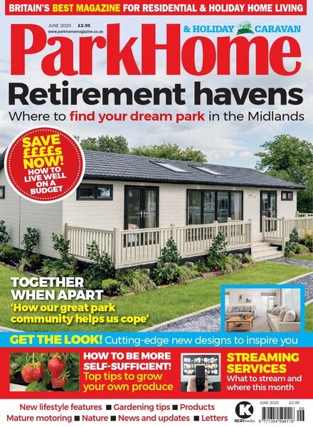 Park Home & Holiday Caravan – June 2020 Cover