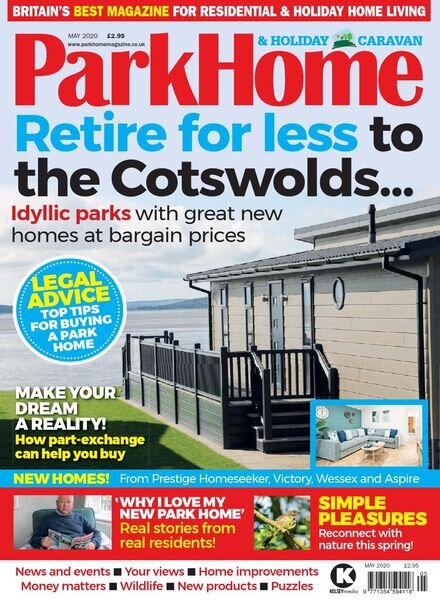 Park Home & Holiday Caravan – May 2020 Cover