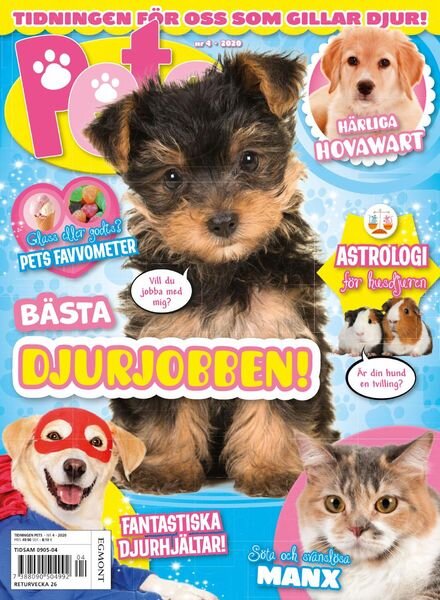 Pets Sverige – maj 2020 Cover