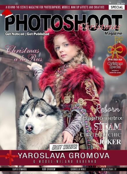 Photoshoot – Christmas Special December 2019 Cover